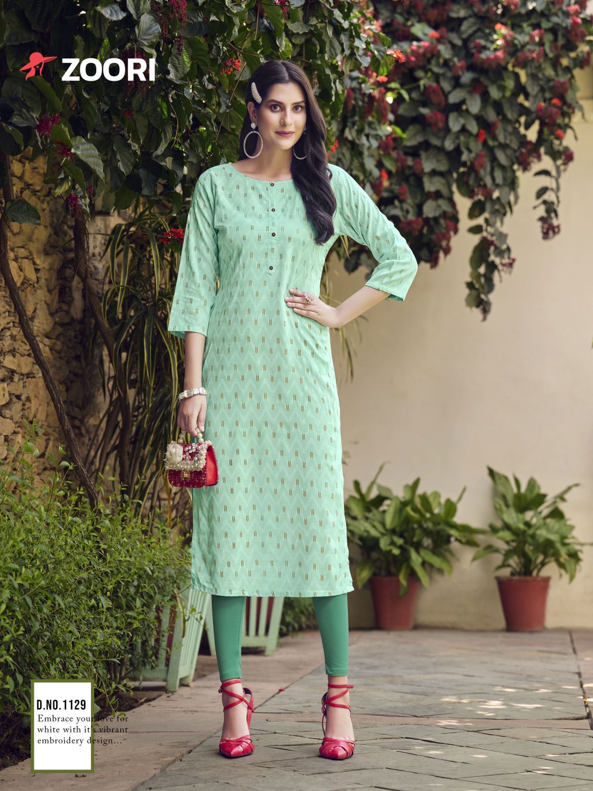 Zoori Akshara Vol 22 Printed Kurtis Catalog